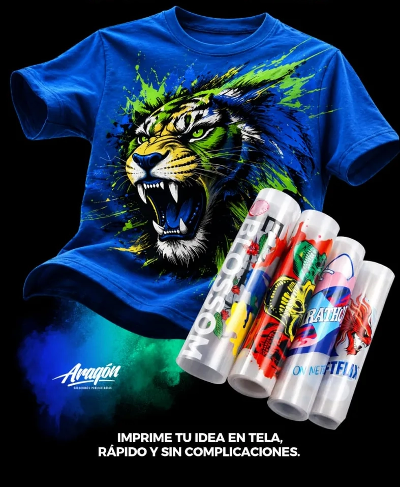 DTF textil Aragón