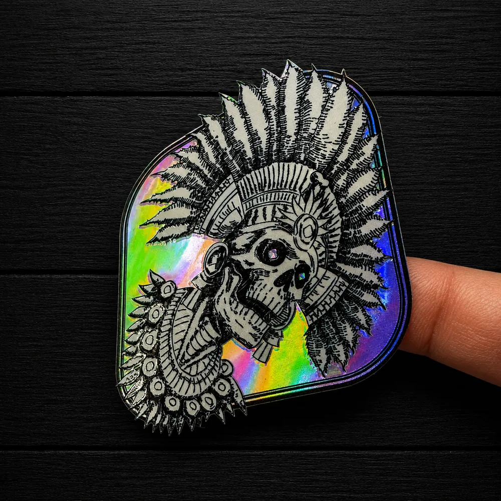 Vinil Holográfico para etiquetas, efecto multicolor