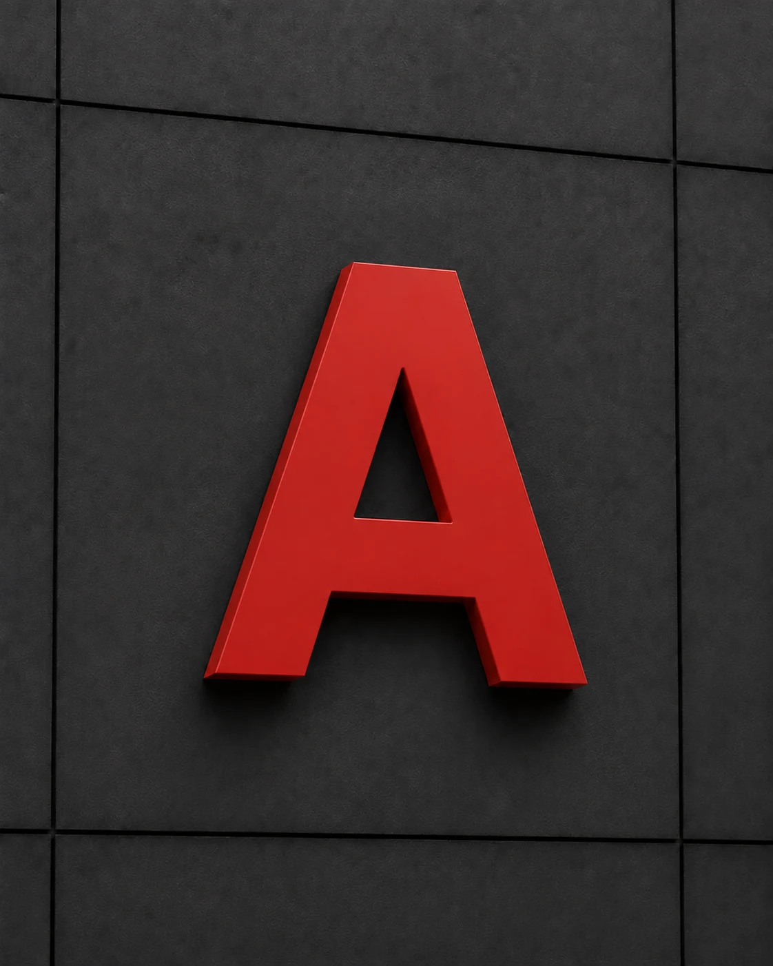 Letras 3D en PVC