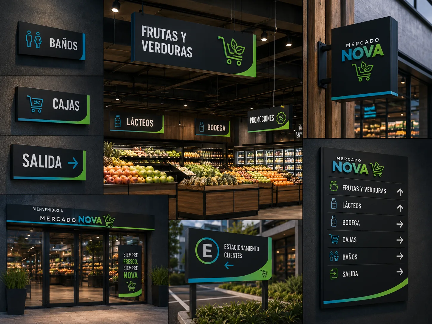 Displays y material POP en anaquel y mostrador